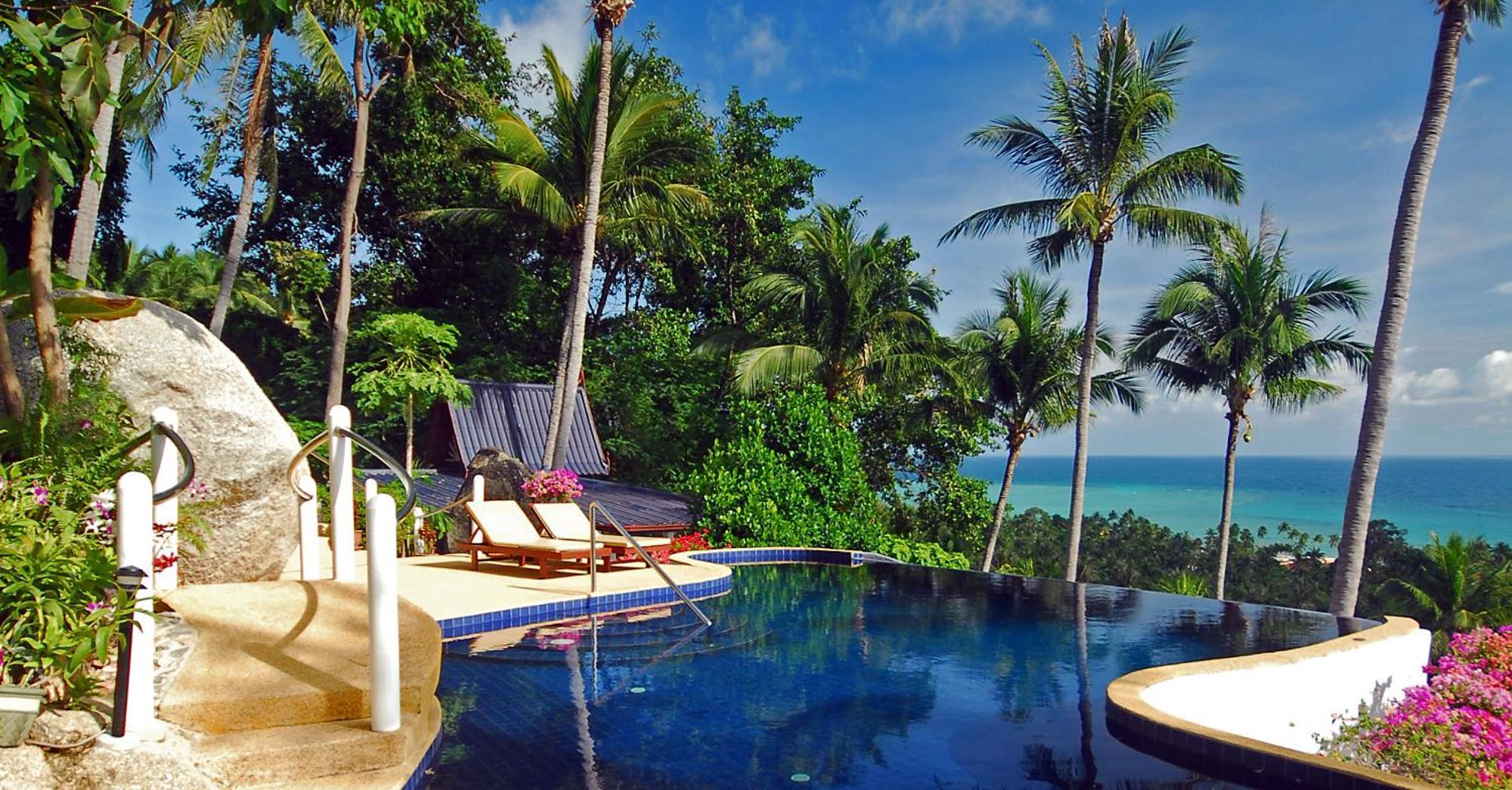 Seaview Paradise Mountain Holiday Villas Resort Plage de Lamai Extérieur photo